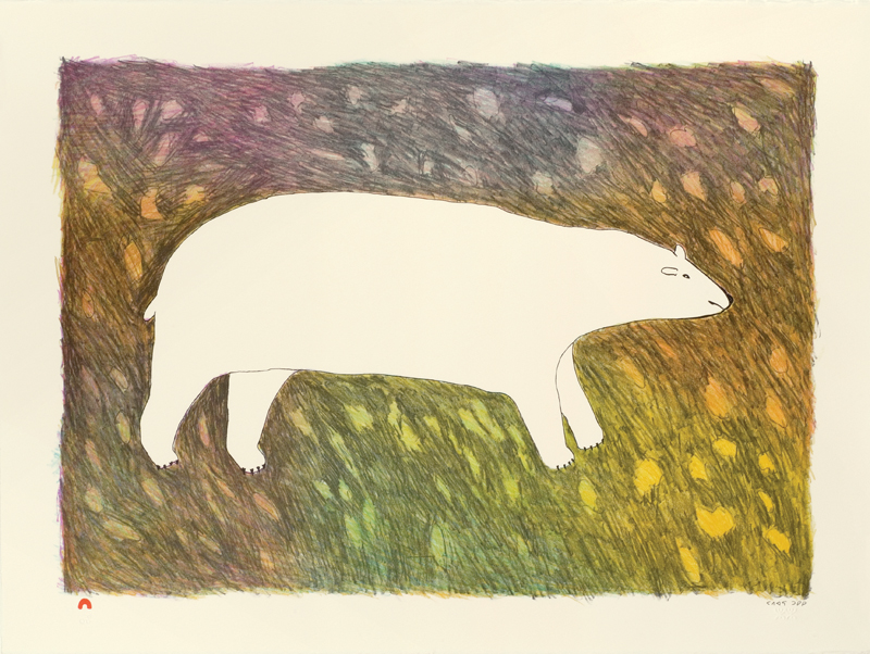 Tundra Bear by by Papiara Tukiki