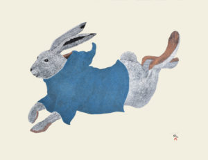Qimaajuq Ukali (Running Rabbit)