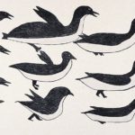 Flock of Birds by Ohotaq Mikkigak