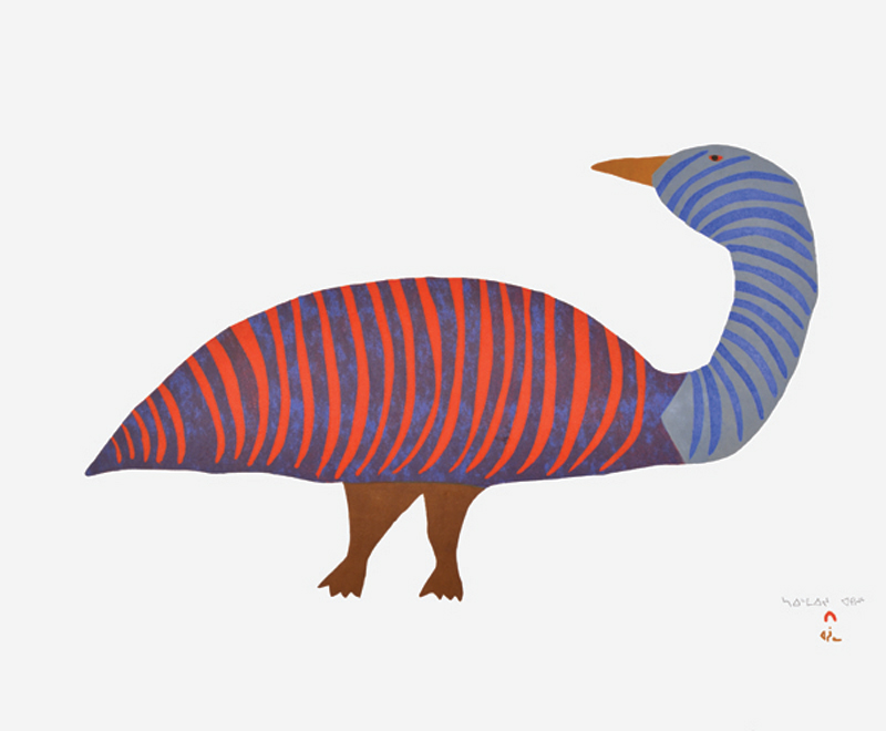 Striped Goose by Saimaiyu Akesuk