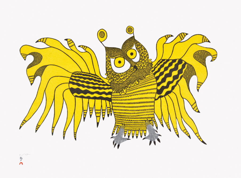 Ornamental Owl by Ooloosie Saila