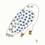 Blossoming Owl by Ningiukulu Teevee