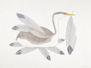 Untitled(Bird) by Qavavau Manumie