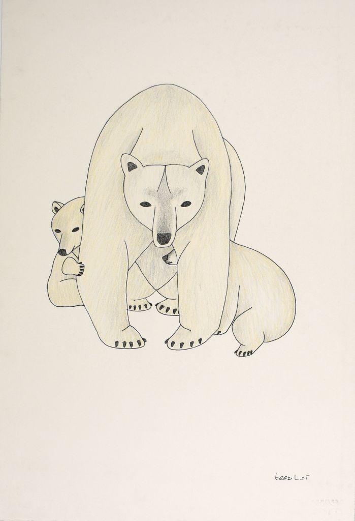 Untitled (Polar Bear & cubs)