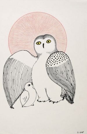 Untitled (Owl & Owlet)
