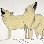 Untitled (Wolves)