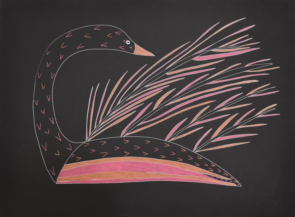 Untitled Drawing (Loon)