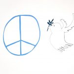 Untitled Drawing (Peace)