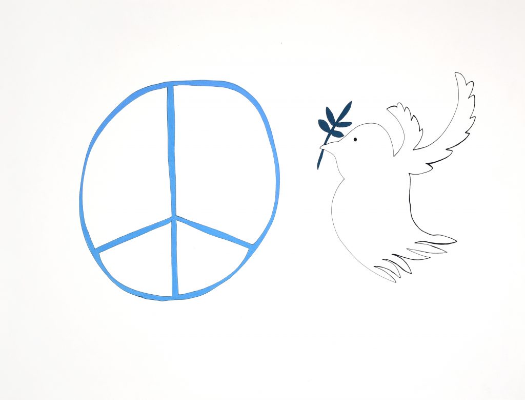 Untitled Drawing (Peace)