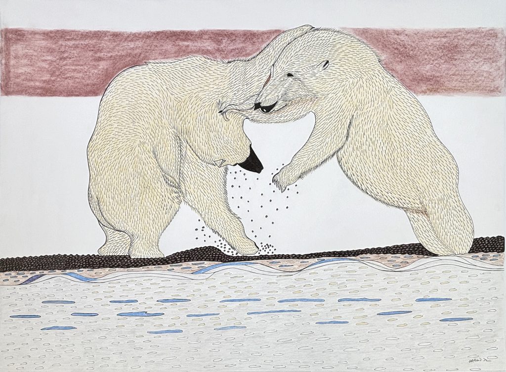 Untitled Drawing (Polar Bears)
