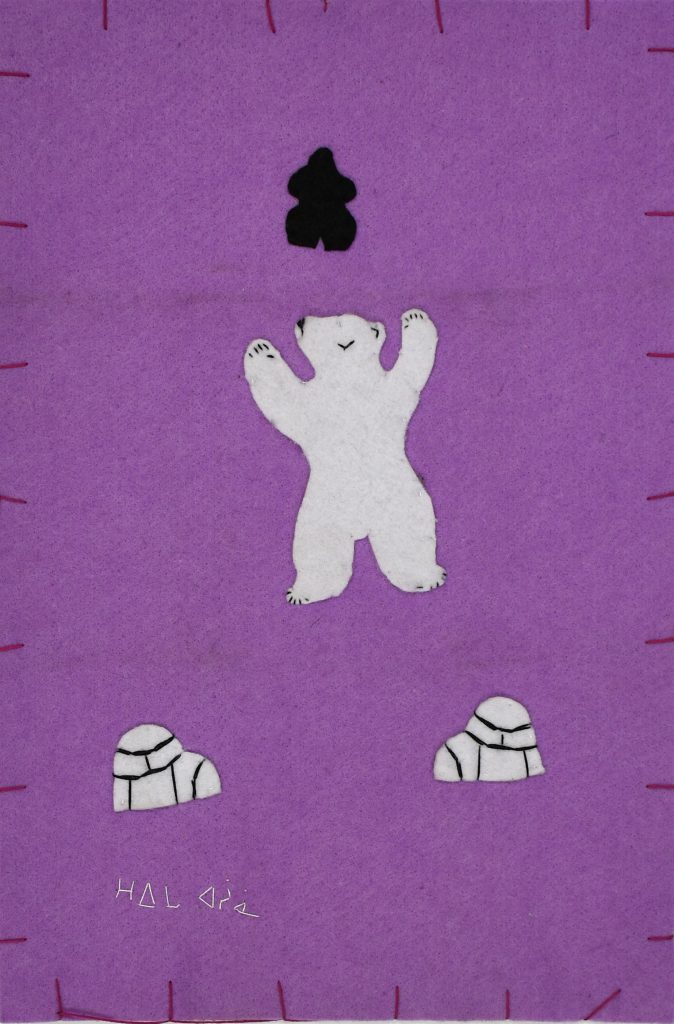 Untitled Textile (Polar Bear)