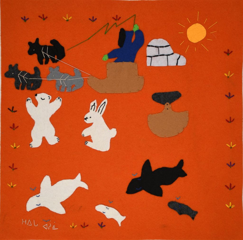 Untitled Textile (Arctic Scene)
